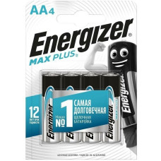 Батарейки Energizer MAX PLUS LR6/E91 AA 4шт
