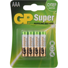 Батарейки GP 24A-2CR4 Super Alkaline LR03 AAA 4шт