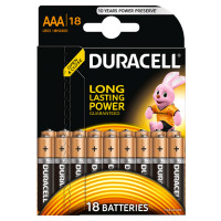 Батарейки Duracell LR03-18BL Basic AAA 18шт