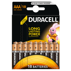 Батарейки Duracell LR03-18BL Basic AAA 18шт
