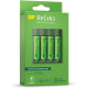 Зарядное устройство GP B421/210AAHCE-2B4 + 4 аккумулятора AA 2100mAh