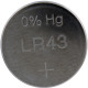 Батарейки GP 186FRA-2C10 (LR43, G12, V12GA, 186) 10шт