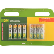 Аккумулятор GP NiMH 930mAh AAA 8шт. (100AAAHC4/4-2CR8)