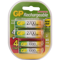 Аккумулятор GP 270AA/100AAAHCFR-2CR8 2700mAh AA 8шт