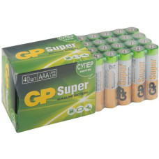Батарейки GP 24A-2CRVS40 AAA 40шт