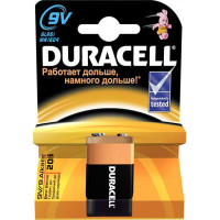 Батарейки Duracell 6LR61-1BL Basic 9V 1шт