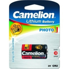 Camelion CR2 BL-1 (CR2-BP1, батарейка фото,3В) (1 шт. в уп-ке)