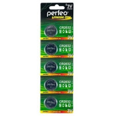 Perfeo CR2032/5BL Lithium Cell (5 шт. в уп-ке)