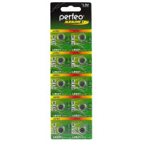 Perfeo LR621/10BL Alkaline Cell 364A AG1 (10 шт. в уп-ке)