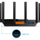 Беспроводной маршрутизатор TP-LINK Archer AX73, 802.11ax 5400Mbps, 4xGLAN, 1xGWAN, 1xUSB3.0