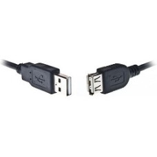 Bion Кабель удлинительный USB 2.0 A-A (m-f), 3м, черный [BXP-CCP-USB2-AMAF-030]