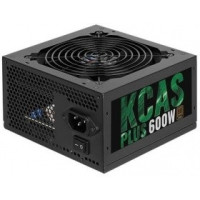 Aerocool 600W RTL KCAS-600 PLUS { 80+ bronze (24+4+4pin) APFC 120mm fan 7xSATA RTL}