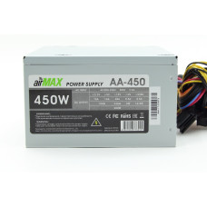 AirMax AA-450W Блок питания 450W ATX (24+4+6пин, 120mm (SCP)(OVP)(OCP)(UVP)ATX 12V v.2.3)