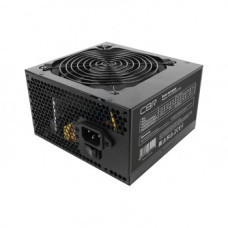 Блок Питания CBR ATX 600W 80+ Bronze, APFC, 0.6mm, 20+4pin, 1*8-pin(4+4P), 2*6+2pin, 6*SATA, 4*IDE, 12cm fan, 1.5м кабель питания, черный [PSU-ATX600-12GM]