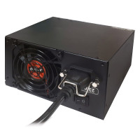 Exegate EX220362RUS-S Блок питания 700PPX RTL, ATX, SC, black, APFC,14cm,24p+(4+4)p, PCI-E, 5*SATA, 4*IDE, FDD + кабель 220V с защитой от выдергивания