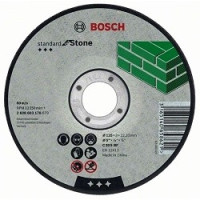 Bosch 2608603180 Отрезной круг Standard по камню 230х3мм SfS, прямой