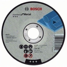 Bosch 2608603167 Отрезной круг Standard по металлу 180х3мм SfM, прямой