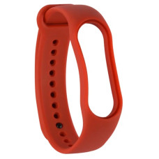 Ремешок силиконовый Zibelino для Mi Band 7 красный