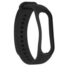 Ремешок силиконовый Zibelino для Mi Band 7 черный