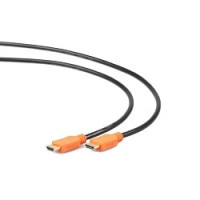 Кабель HDMI Gembird/Cablexpert , 4.5м, v2.0, 19M/19M, серия Light, черный, позол.разъемы, экран (CC-HDMI4L-15)