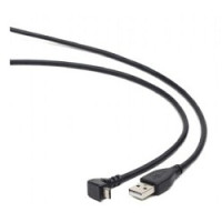 Gembird/Cablexpert Pro CCP-mUSB2-AMBM90-6, AM/microBM 5P, 1,8м, угловой, экран, черный
