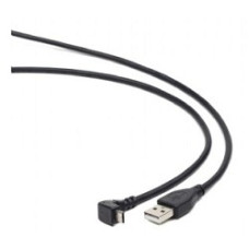 Gembird/Cablexpert Pro CCP-mUSB2-AMBM90-6, AM/microBM 5P, 1,8м, угловой, экран, черный