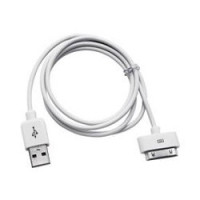 Gembird CC-USB-AP1MW Кабель USB AM/Apple для iPad/iPhone/iPod, 1м белый (пакет)