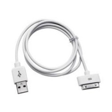 Gembird CC-USB-AP1MW Кабель USB AM/Apple для iPad/iPhone/iPod, 1м белый (пакет)