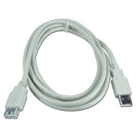 Gembird CC-USB2-AMAF-75CM/300 USB 2.0 кабель удлинительный 0.75м AM/AF , пакет