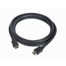 Кабель HDMI Gembird, 10м, v2.0, 19M/19M, черный, позол.раз., экран, пакет [CC-HDMI4-10M]