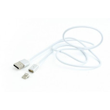 Cablexpert Кабель магнитный USB 2.0 CC-USB2-AMUCMM-1M, AM/TypeC, 1м, алюминиевые разъемы, коробка
