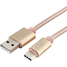 Cablexpert Кабель USB 2.0 CC-U-USBC01Gd-1.8M AM/TypeC, серия Ultra, длина 1.8м, золотой, блистер