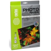 Cactus CS-MA417050DS Фотобумага матовая двусторонняя, A4, 170 г/м2, 50 листов