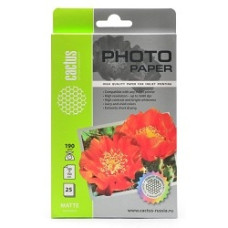 CACTUS CS-MA619025 Фотобумага матовая, 10x15, 190 г/м2, 25 листов
