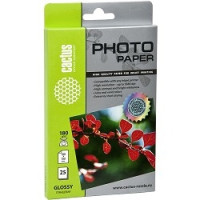 CACTUS GA618025 Фотобумага глянцевая, 10x15, 180 г/м2, 25 листов