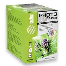 CACTUS GA6230500 Фотобумага глянцевая, 10x15, 230 г/м2, 500 листов