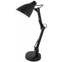 Camelion KD-331 C02 черный (Светильник настольный, 230V, 40W, E27)
