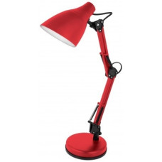 Camelion KD-331 C04 красный (Светильник настольный, 230V, 40W, E27)
