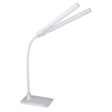 Camelion KD-794 C01 белый LED (Свет-к наст.,10 Вт, 2 плаф.,230В, сенс.вкл-е, 4 ур.ярк,4000К)