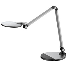 Camelion KD-865 C03 серебро LED(Свет-к наст.10 Вт,230В,600 лм,сенс.рег.ярк и цвет.темп)