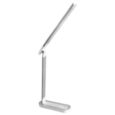 Camelion KD-845 C03 сереб.+бел.LED (Свет-ник наст, 8.5Вт,сенс.регулир. яркости, 3 цвет темп)