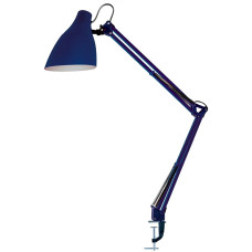 Camelion KD-335 C23 темно-синий (Свет-к настольн.с метал. струбциной, 230V, 40W, E27)