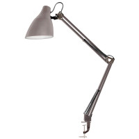 Camelion KD-335 C26 тауп (Свет-к настольн.с метал. струбциной, 230V, 40W, E27)