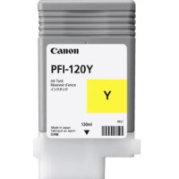Canon PFI-120Y 2888C001 Картридж для TM-200/TM-205/TM-300/TM-305, 130 мл. жёлтый (GJ)