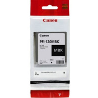 Canon PFI-120MBK 2884C001 Картридж для TM-200/TM-205/TM-300/TM-305, 130 мл. матовый чёрный (GJ)