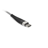 Кабель CBR CB 502 Silver, USB to Type-C, 2,1 А, 1 м, цветная коробка