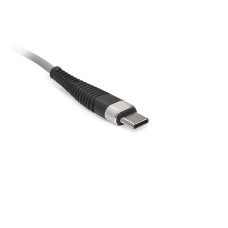 Кабель CBR CB 502 Silver, USB to Type-C, 2,1 А, 1 м, цветная коробка