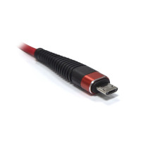 Кабель CBR CB 500 Red, USB to Micro-USB, 2,1 А, 1 м, цветная коробка