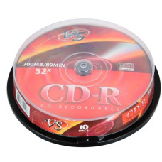 Диски VS CD-R 80 52x CB/10
