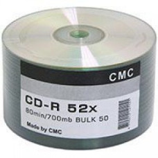 Диски CMC CD-R 80 52x Bulk/50
